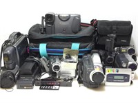 Assorted Video Cameras. Untested, As Found