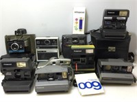 Polaroid Cameras. Untested, As Found.