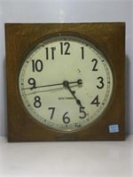 Seth Thomas Chairman Oak Cased Wall Clock