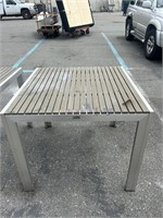 Kannoa Sicilia Square Aluminum Patio Table