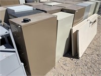 School Surplus - Aprx(25) Row of File Cabinets