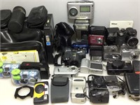 Large Collection Of Assorted Cameras and
