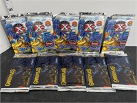 X-Men & Gargoyles card packs