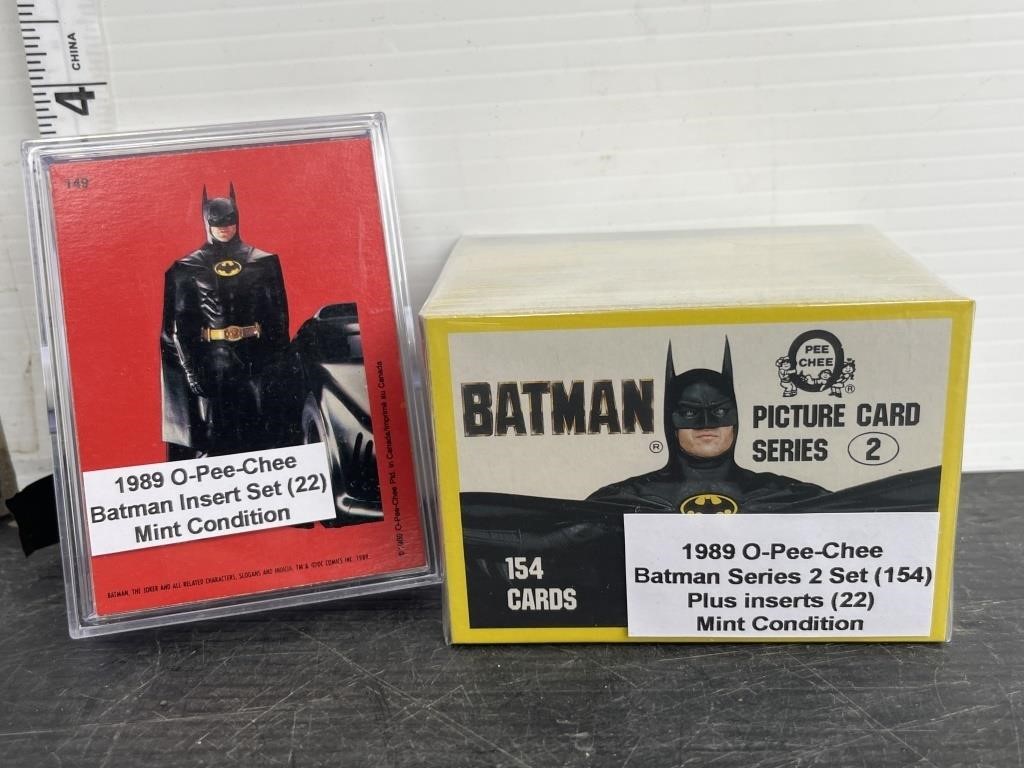 1989 Opeechee Batman cards
