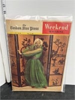 1959 London Free Press weekend magazine