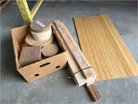 Lot of wood project pieces