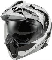 Fly Racing Odyssey Helmet XL Black/White/Grey