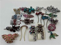 Costume jewelry and hair accessories