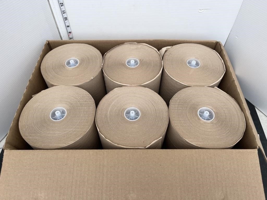 6 rolls of paper towel