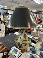 LARGE POTTERY LAMP