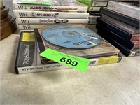 LOT OF DIFFERENT VIDEO GAMES
