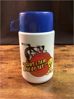 LOONEY TUNES SYLVESTER AND TWEETY BIRD THERMOS