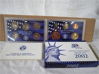 2002 PROOF SET WITH STATE QUARTERS