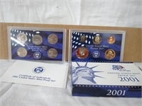 2001 PROOF SET WITH STATE QUARTERS