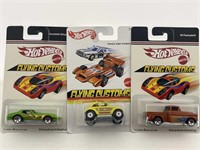 Die cast cars. Assorted. Flying customs.