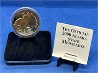 Official 2000 Alaska State Medallion