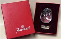 J - BACCARAT CRYSTAL EGG (J52)