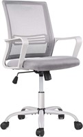Smugdesk Ergonomic Mesh Swivel Chair  Gray