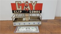 Gay Clip Combs Drugstore Counter Top Advertising