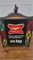 Miller High Life Beer Miller Time On Tap 3 Sided