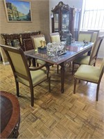 DINING  SET W/7 CHAIRS