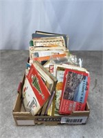 Large assortment of vintage cookbooks