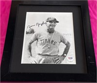 11 - SIGNED & FRAMED PHOTO W/ COA 15X133