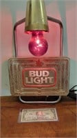 Bud Light Advertising Lighted Sign missing globe.