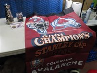 (4) vtg CO AVS Collect Stanley Cup~RoyCard~Flag