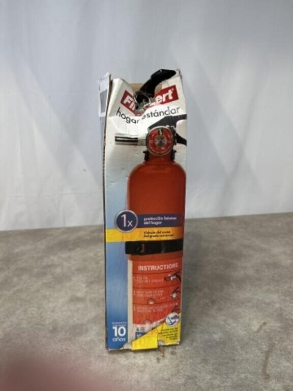 First Alert fire extinguisher