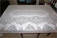 fancy tablecloth 100" x 65"