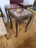 ROSE MARBLE SIDE TABLES