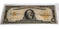 1922 10$ Gold Certificate