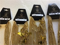 QTY 44 Gold Rop Chains