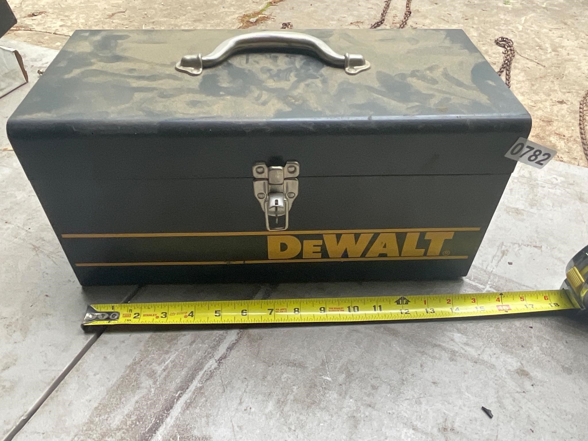 Dewalt Metal Planer BOX- tool chest