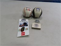 (5) early 90s CO ROCKIES baseballs~Pins etc