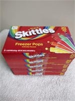 5 Boxes Skittles Freezer Pops