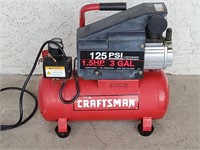 Craftsman 125psi 3 Gallon Air Compressor