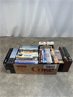 Large assortment of DVDs