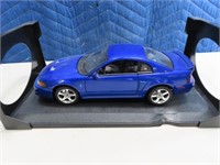 03 Ford SVT Mustang Cobra Blue Diecast 1:18 Car