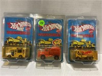 LOT OF 3 HOT WHEELS WORKHORSES - SEALED IN CASE