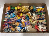 LARGE LOT OF ACTION FIGURES & MORE