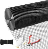 Black Hardware Cloth  48'x50' 19 Gauge Mesh