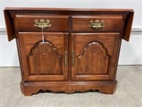 Keller furniture solid cherry buffet and server -