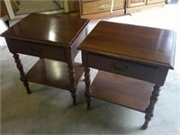 2 solid Cherry night stands by Kling