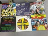 Vtg Star Trek LPs and others
