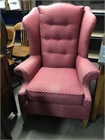 Wing back style chair 27x33x43”