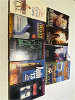9 VHS tapes