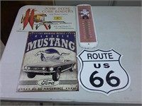 Mustang and other signs
