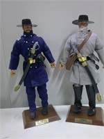 General Grant, General Lee figures